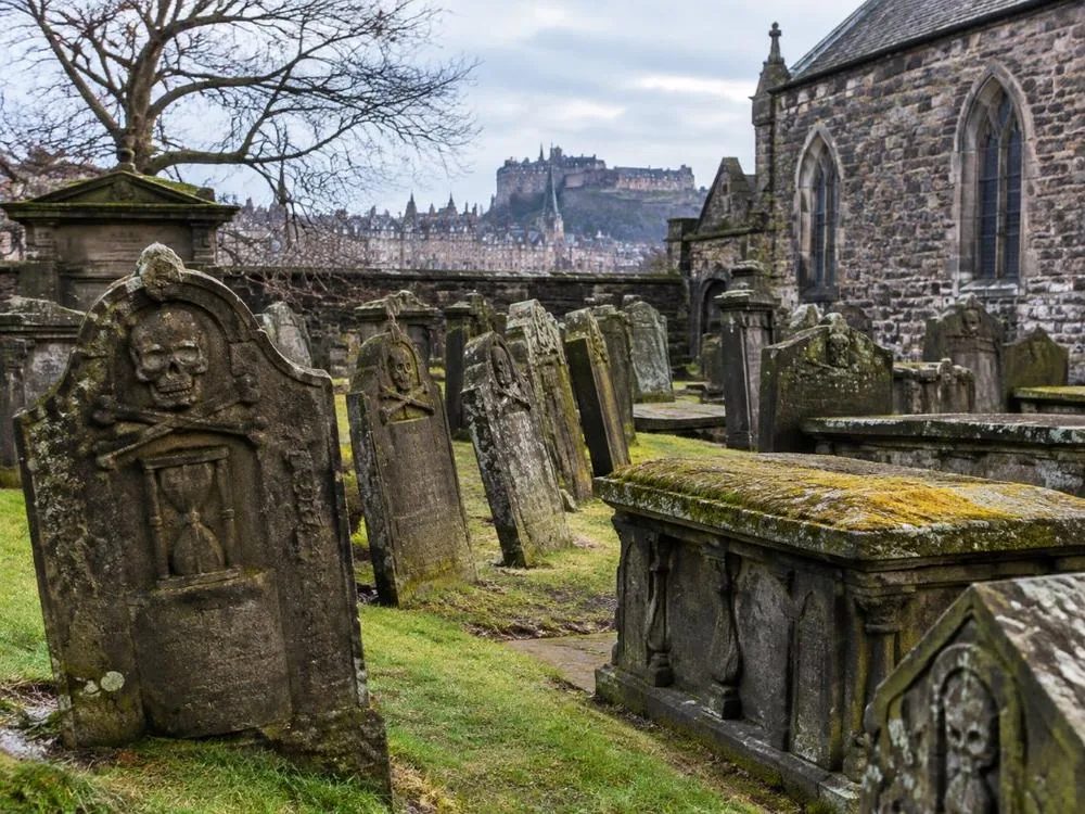 Mausoleums and Covenanters’ ground at Greyfriars Kirkyard